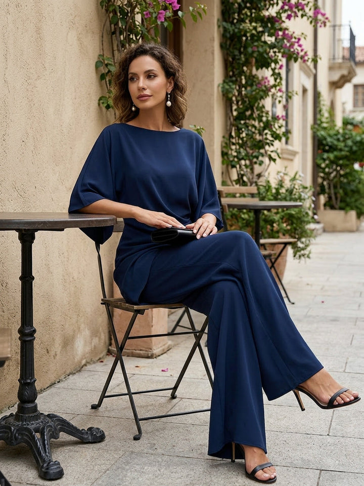 Lucilla | Completo Drappeggiato Asimmetrico