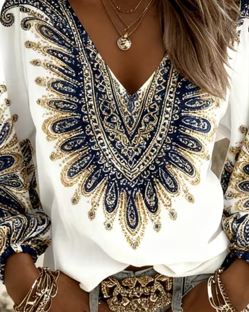 Elarosa | Blusa Paisley