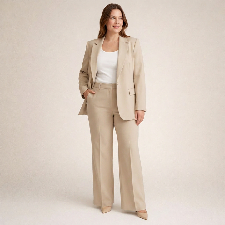 Vanessia | Completo Elegante Gamba Svasata
