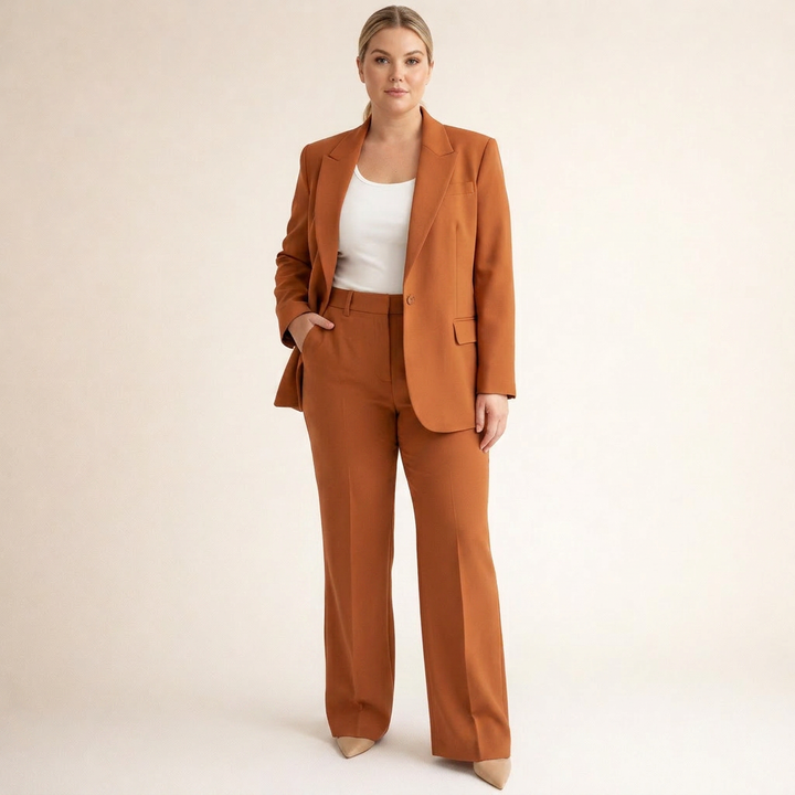 Vanessia | Completo Elegante Gamba Svasata