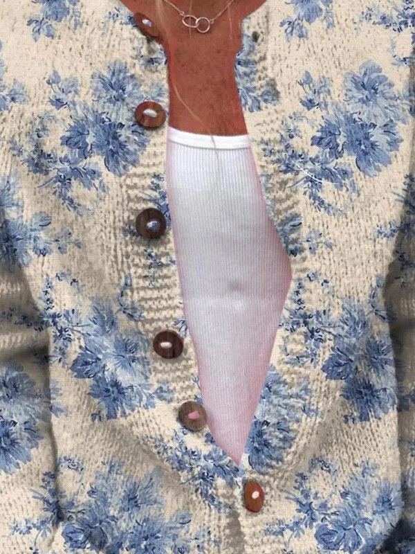 Margheritina | Cardigan Patchwork Vintage