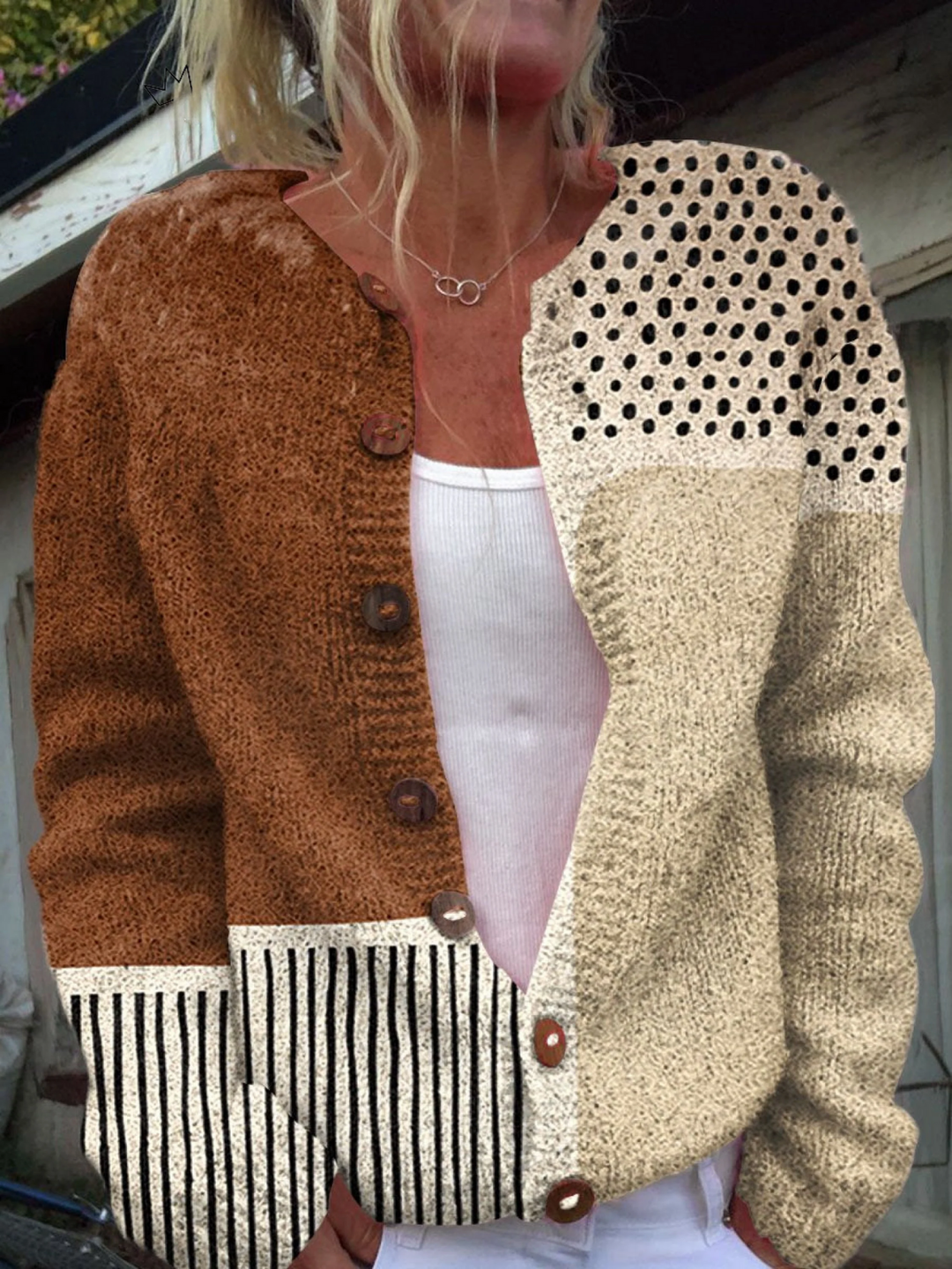 Eloisia | Cardigan Patchwork Vintage