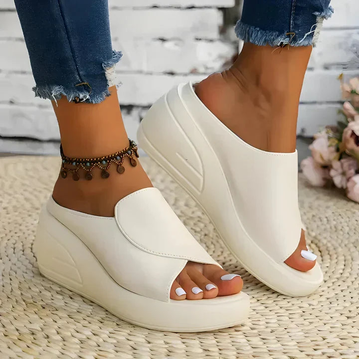 Eulalia | Sandali Ortopedici a Zeppa Slip-on