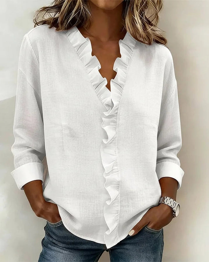 Cloelia | Blusa Leggera Scollo a V