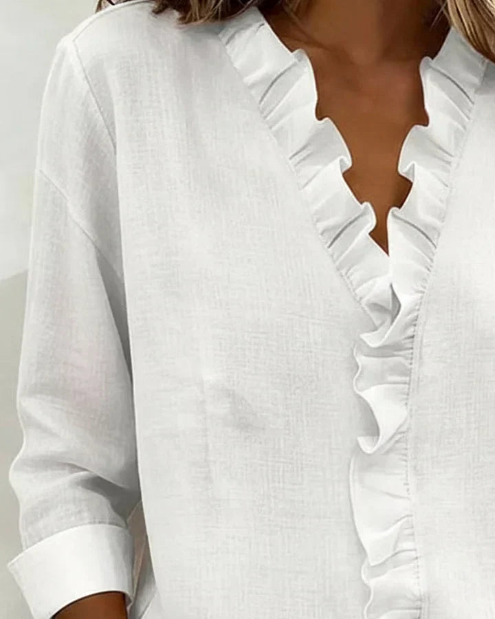 Cloelia | Blusa Leggera Scollo a V