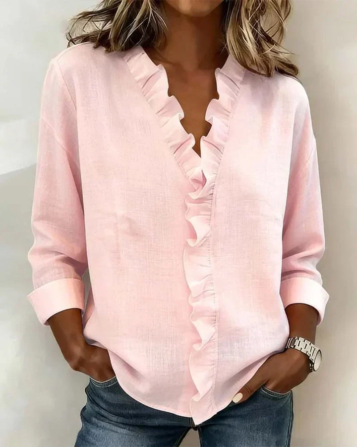 Cloelia | Blusa Leggera Scollo a V