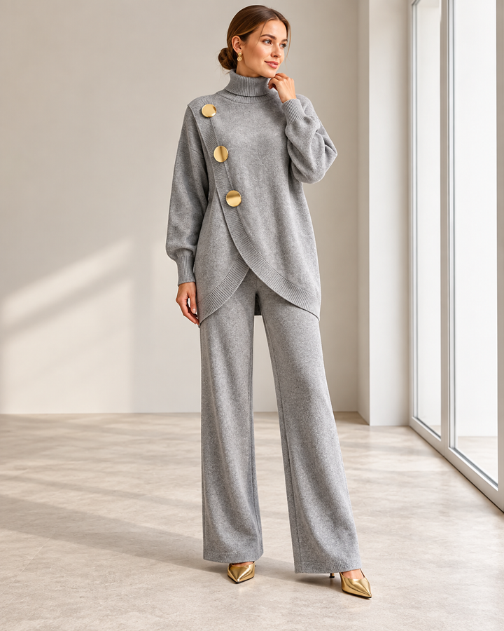 Marisa | Completo Maglia Dolcevita e Pantaloni