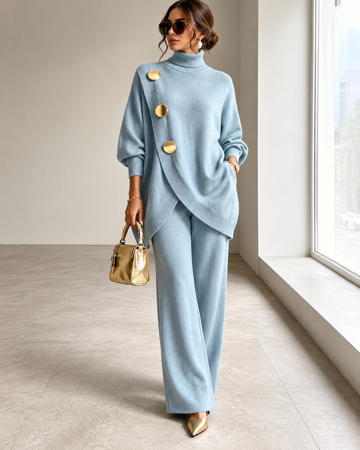 Marisa | Completo Maglia Dolcevita e Pantaloni