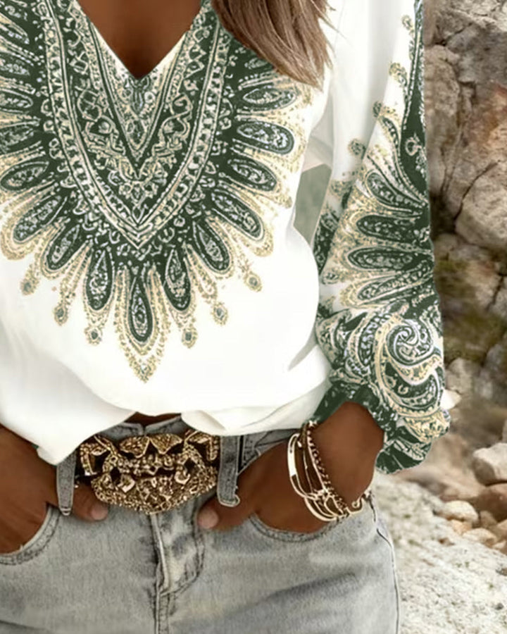 Elarosa | Blusa Paisley