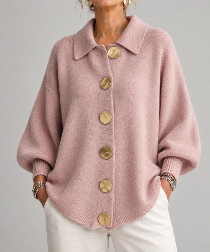 Ardelina | Cardigan Oversize con Colletto