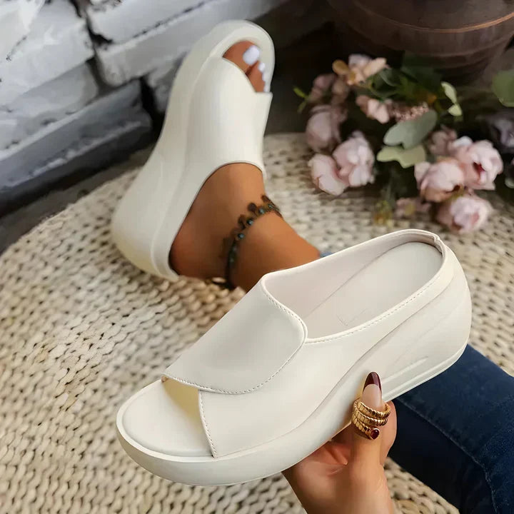 Eulalia | Sandali Ortopedici a Zeppa Slip-on