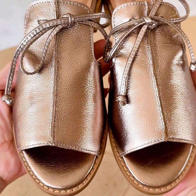 Brigida | Sandali in Pelle con Cinturino