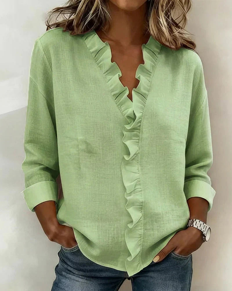 Cloelia | Blusa Leggera Scollo a V