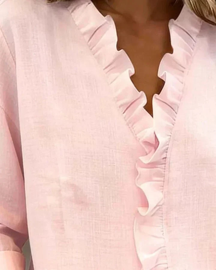 Cloelia | Blusa Leggera Scollo a V