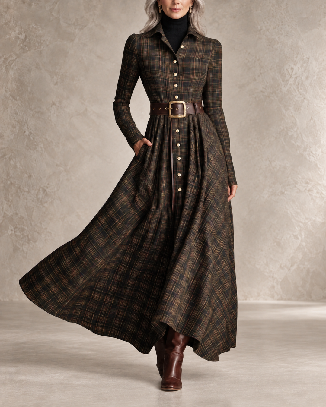 Celenia | Abito Vintage Maxi
