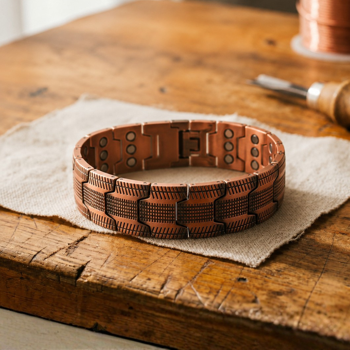 Fabrizia | Bracciale in Rame Scoglio
