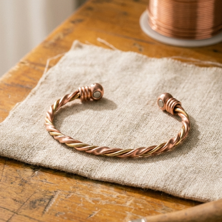 Elettra | Bracciale in Rame Fiume