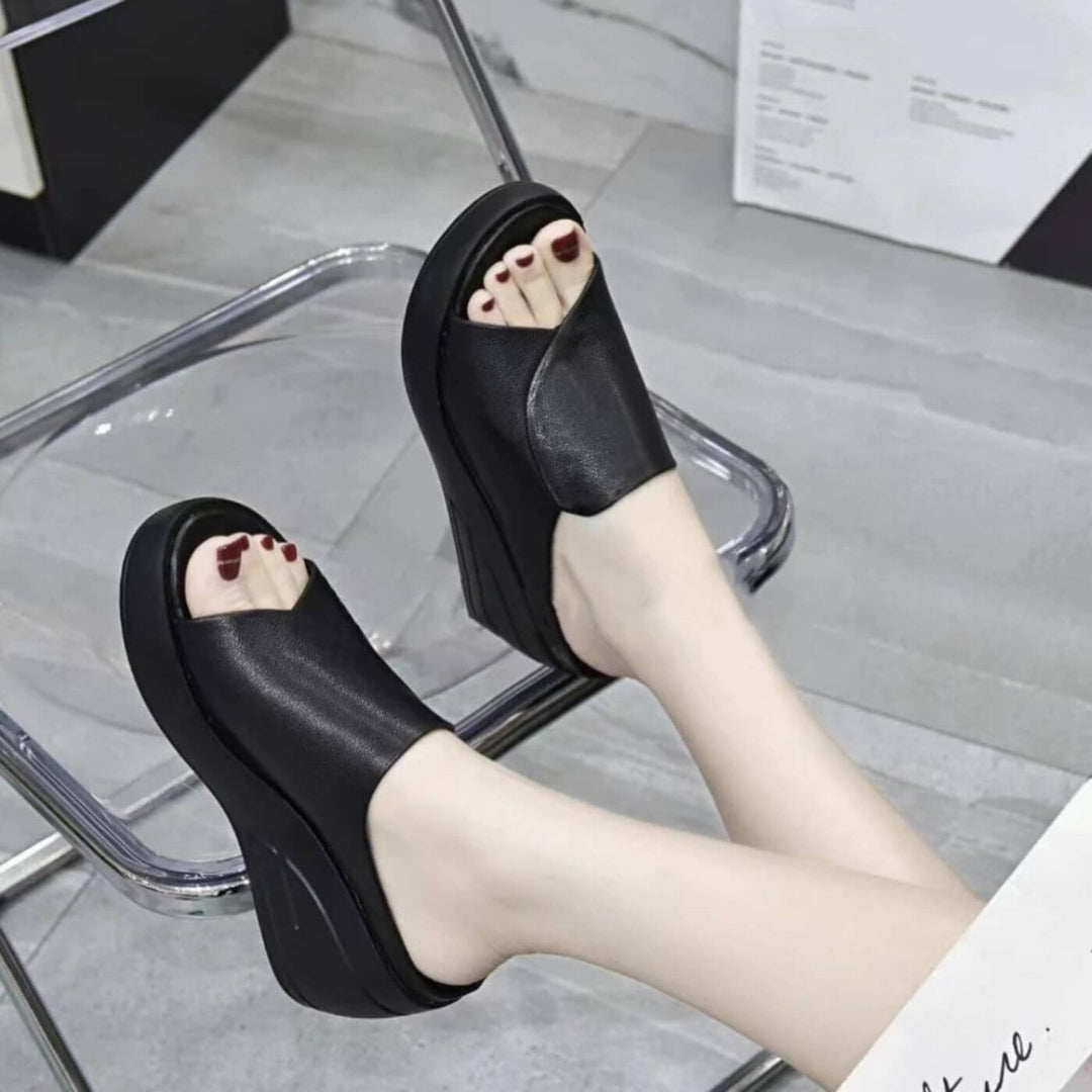 Eulalia | Sandali Ortopedici a Zeppa Slip-on