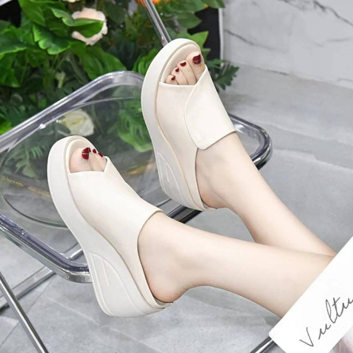 Eulalia | Sandali Ortopedici a Zeppa Slip-on