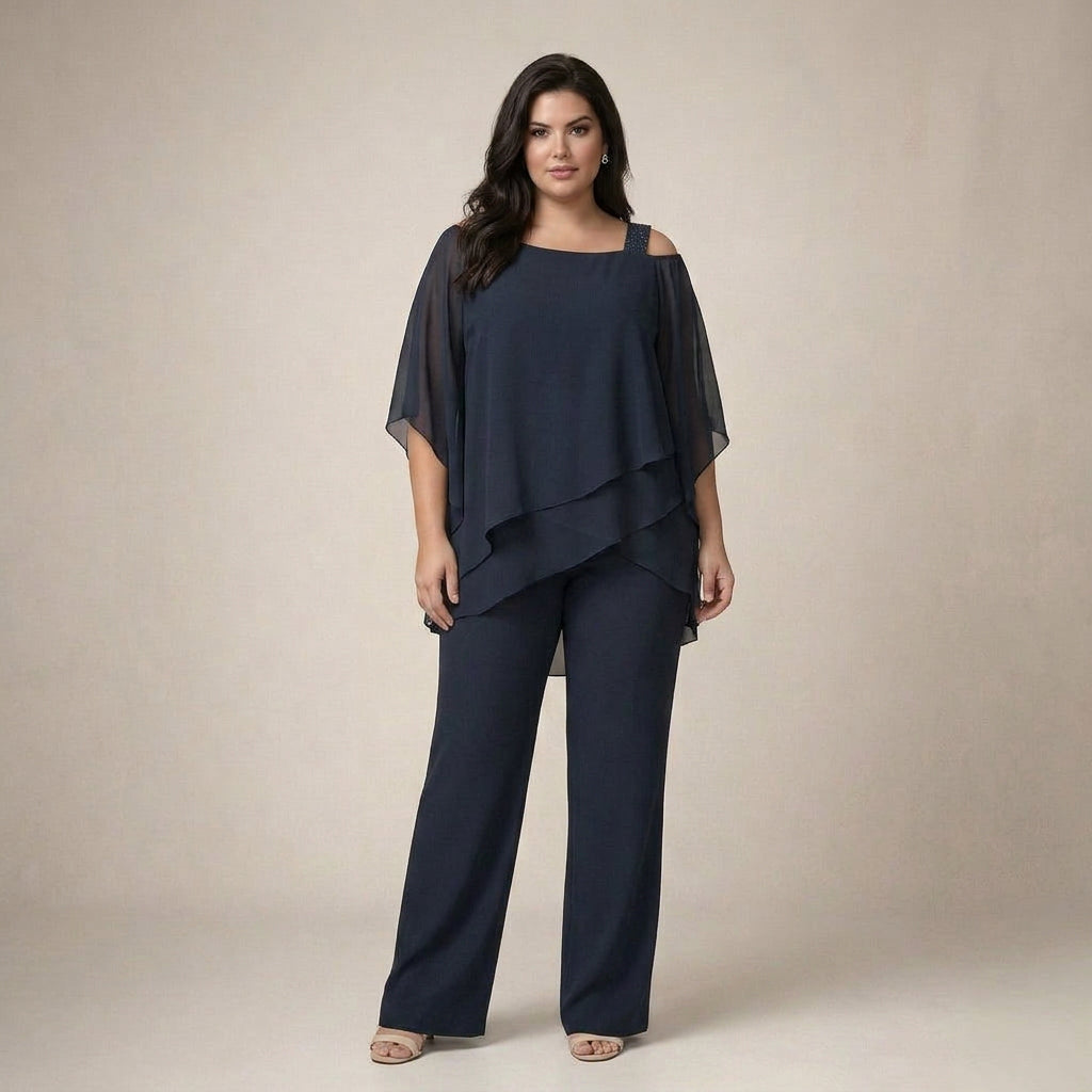 Clarabella | Completo Blusa a Strati