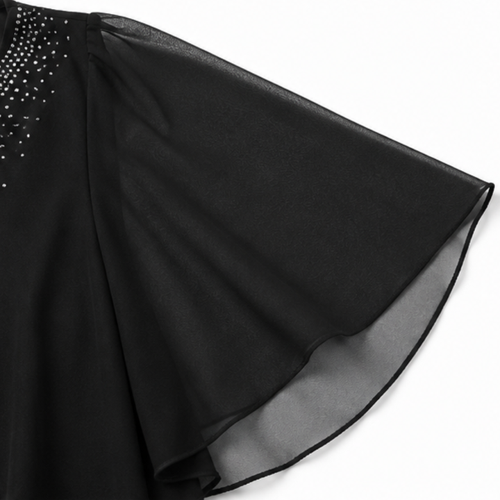 Fulvia | Abito Elegante con Sopravveste Drappeggiata