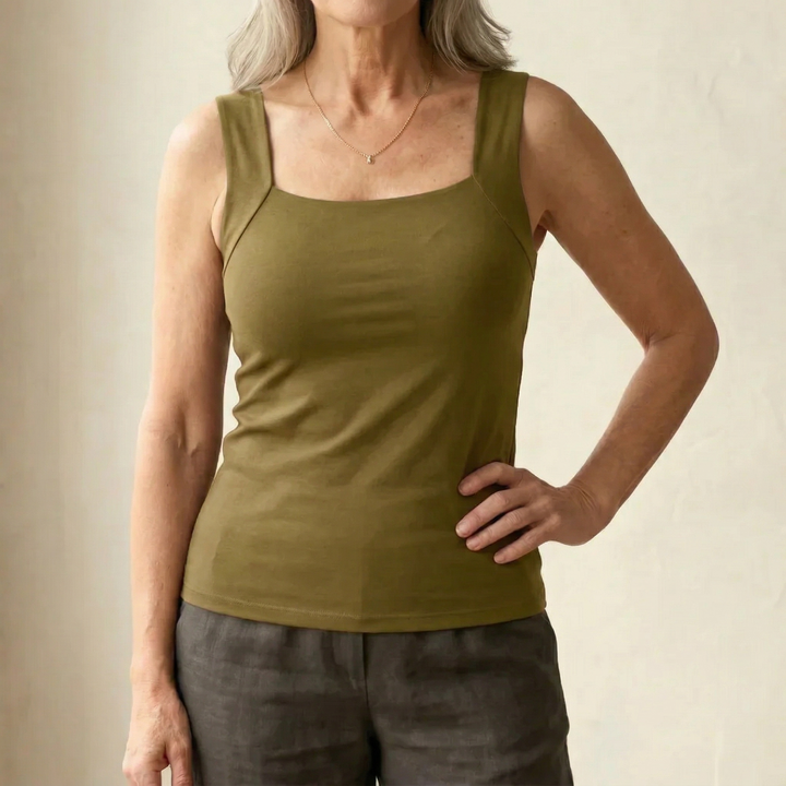 Rossana | Top con Reggiseno Integrato