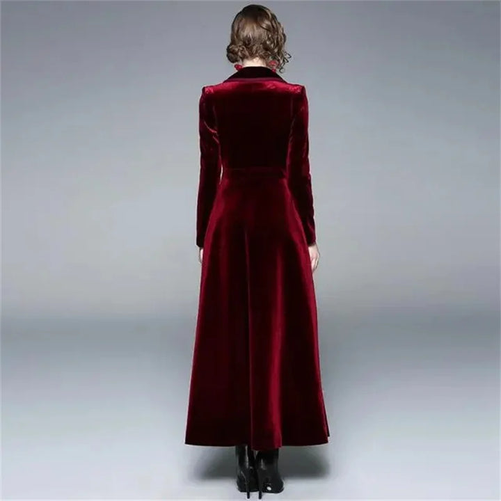 Rosmunda | Cappotto Lungo in Velluto