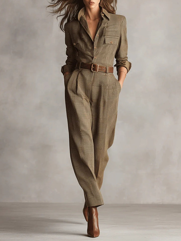 Mirabella | Tuta in Tweed a Quadri