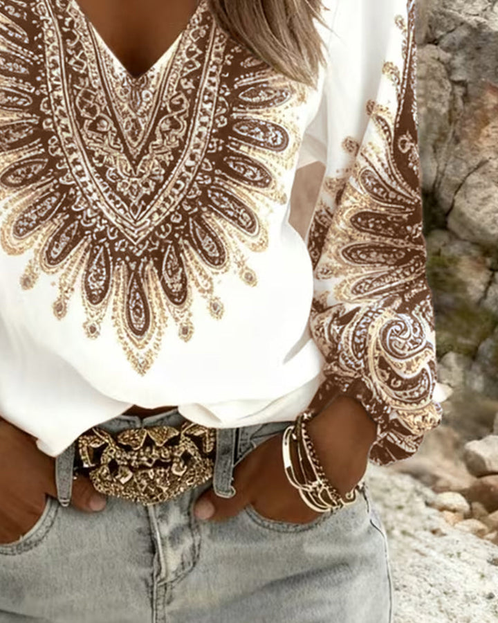 Elarosa | Blusa Paisley