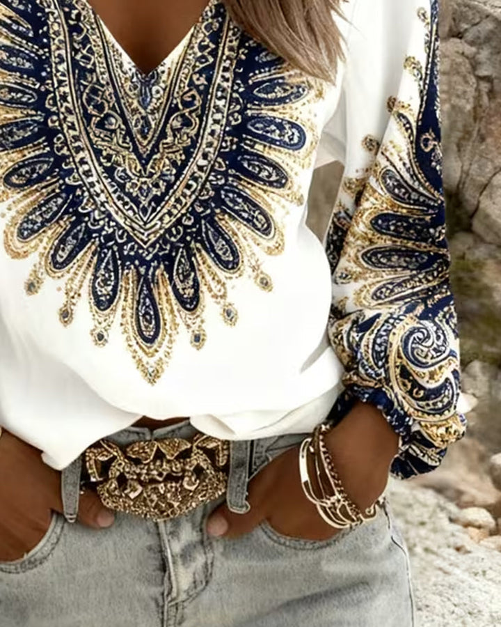 Elarosa | Blusa Paisley