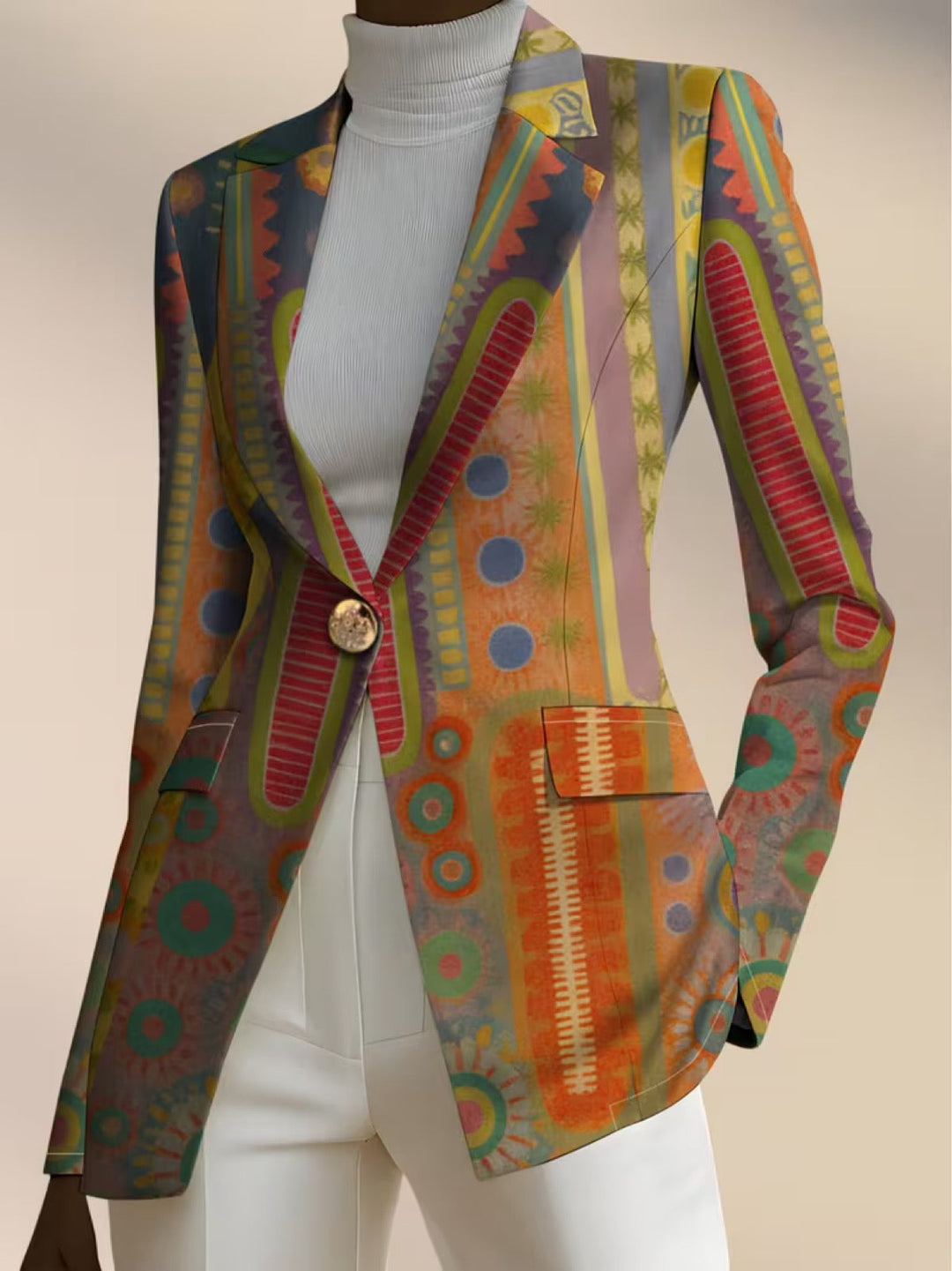 Faustina | Blazer Medaglione Bohémien