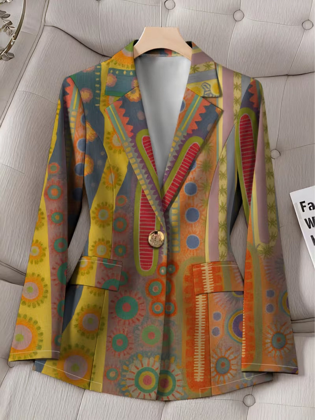 Faustina | Blazer Medaglione Bohémien