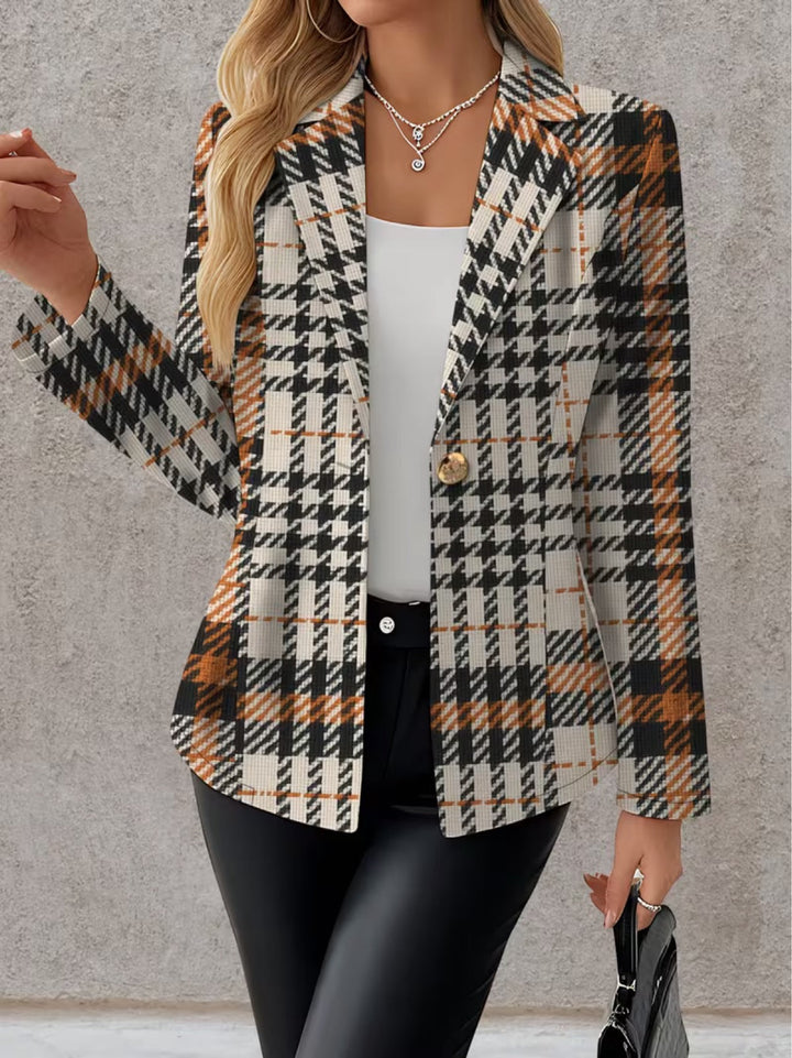 Ghisella | Blazer Pied de Poule