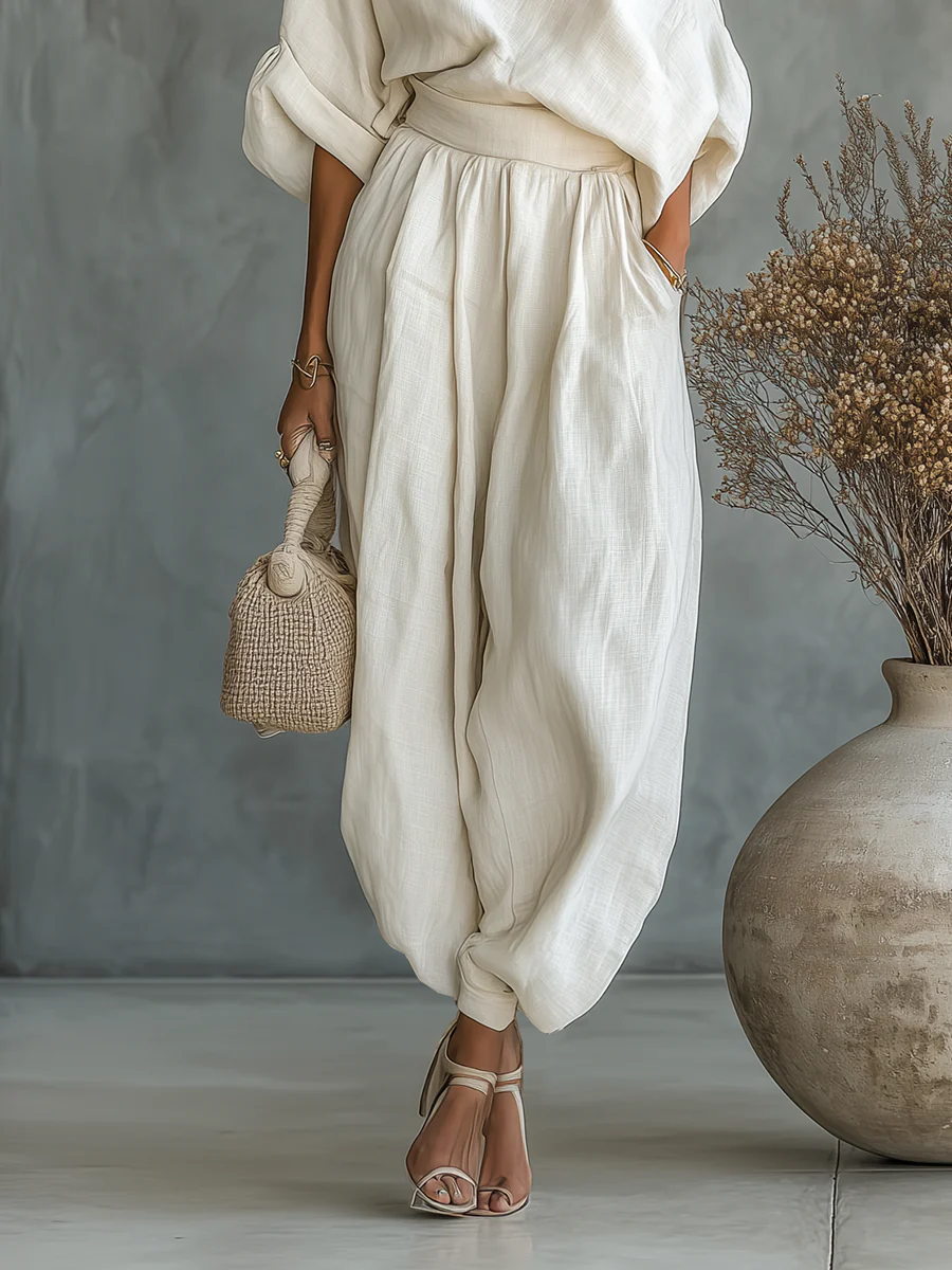 Mirella | Completo Monospalla Crema