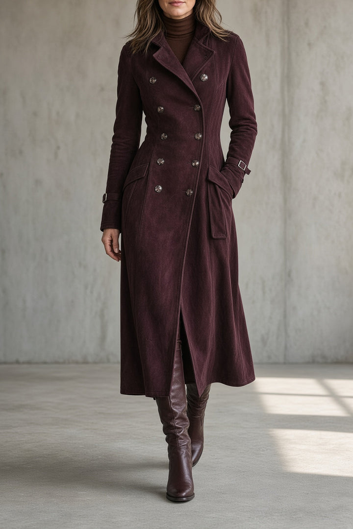 Teolinda | Trench Sartoriale Doppio Petto