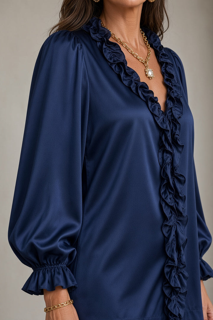 Rubinia | Completo Blusa a Balze
