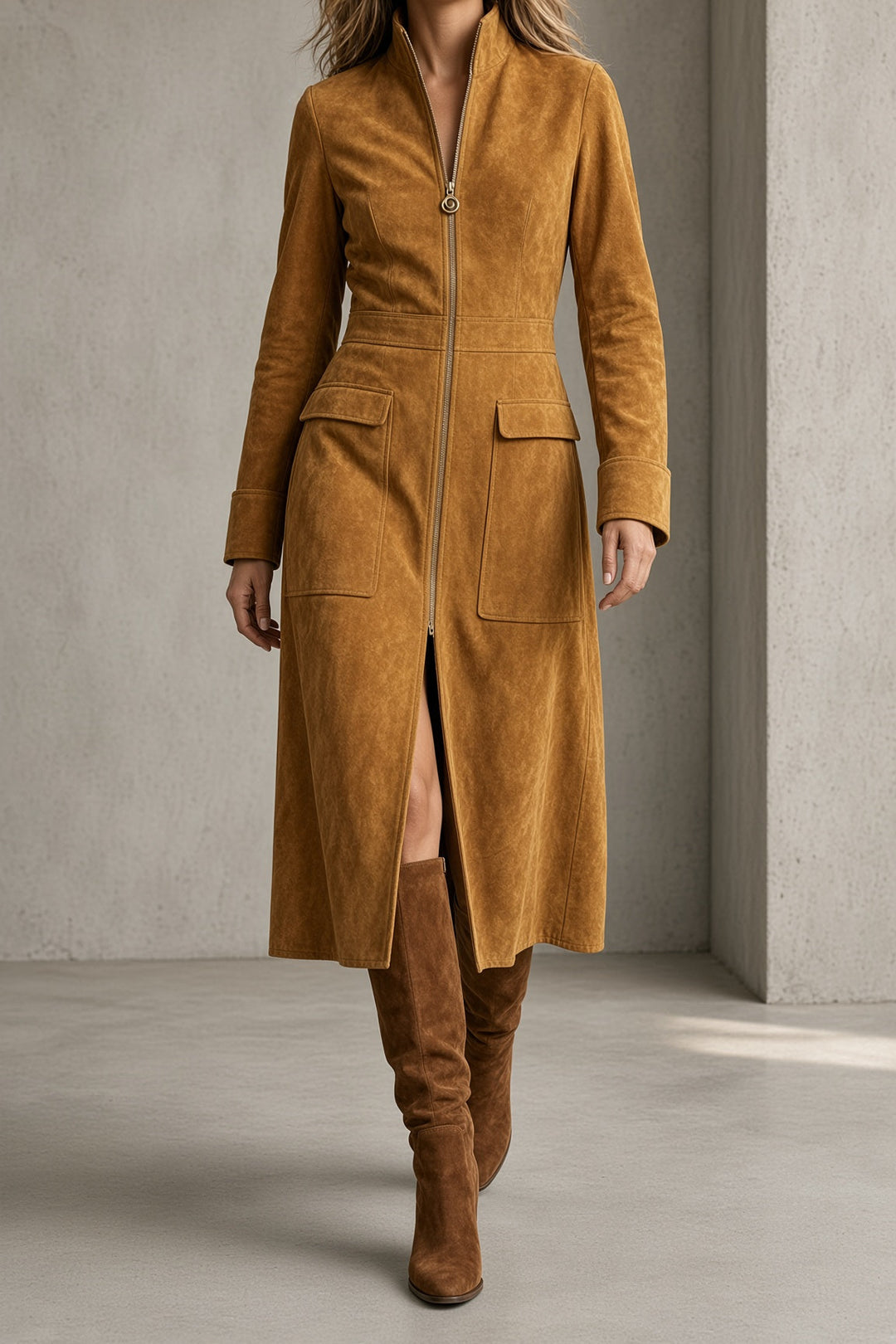 Natalene | Abito Vintage Zip Frontale