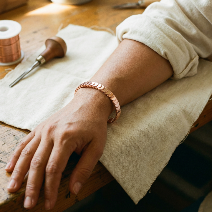 Graziella | Bracciale in Rame Marea