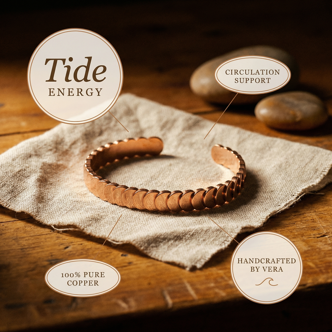 Graziella | Bracciale in Rame Marea