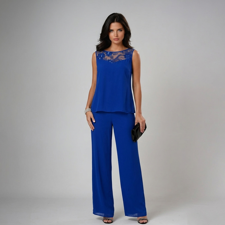 Tessandra | Completo 3 Pezzi con Perline