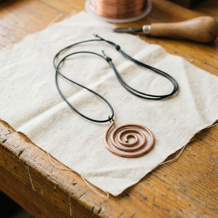 Gemma | Collana in Rame Altopiano