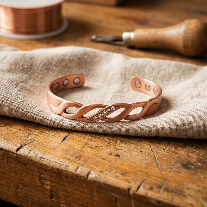 Geraldina | Bracciale in Rame Giuntura