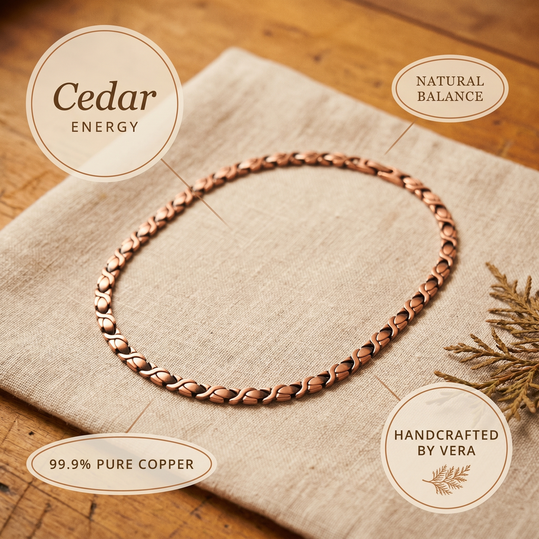 Gelsomina | Collana in Rame Cedro