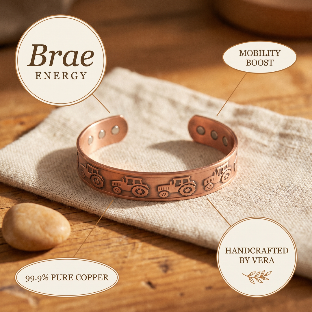 Fiamma | Bracciale in Rame Pendio