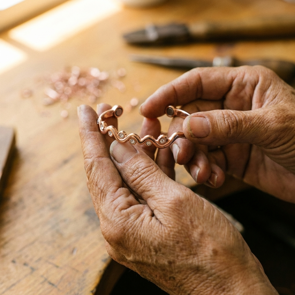 Dolores | Bracciale in Rame Allodola