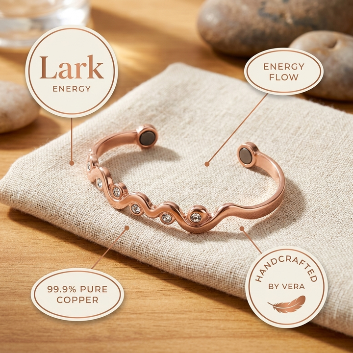 Dolores | Bracciale in Rame Allodola
