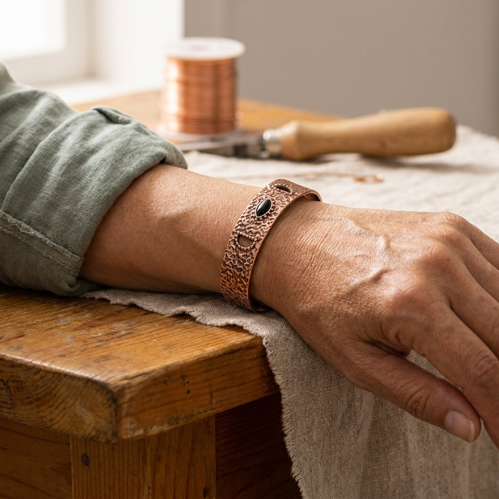 Clarissa | Bracciale in Rame Bruma
