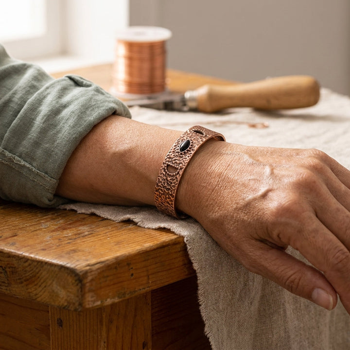 Clarissa | Bracciale in Rame Bruma
