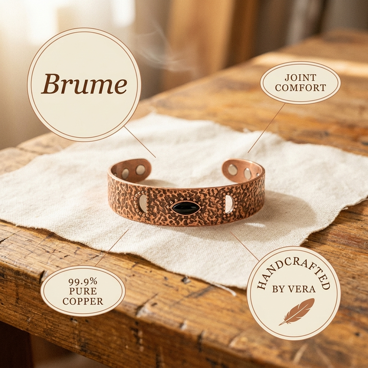 Clarissa | Bracciale in Rame Bruma