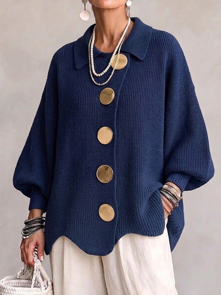 Ardelina | Cardigan Oversize con Colletto